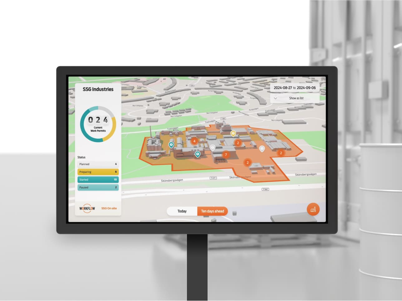 Ssg Layout SSG Screen Solutions